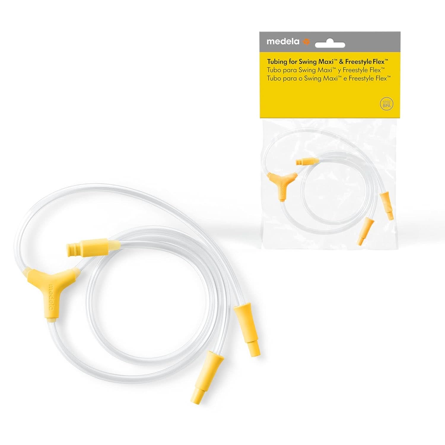 Medela Swing Maxi Und Freestyle Flex Milchabsaugungsschlauch, endast kompatibel med Swing Maxi Und Freestyle Flex Tillbehör Mat och Amning Bebe Naty Shop