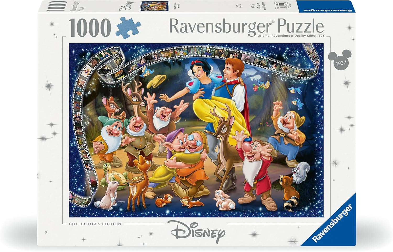 Ravensburger Puzzle 12000310 - Snövit - 1000 bitar Disney pussel för vuxna och barn över 14 Puzzle Naty Shop
