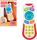 winfun 44722 No Character My First Controller with Sounds, Multicolor, S Baby Toys Naty Shop