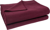 Zoepritz Decke in Der Farbe: Rot, Aus 65% Polyester, 35% Viskos Hergestellt, Grön: 160X200 Cm, 103291-235-160X200