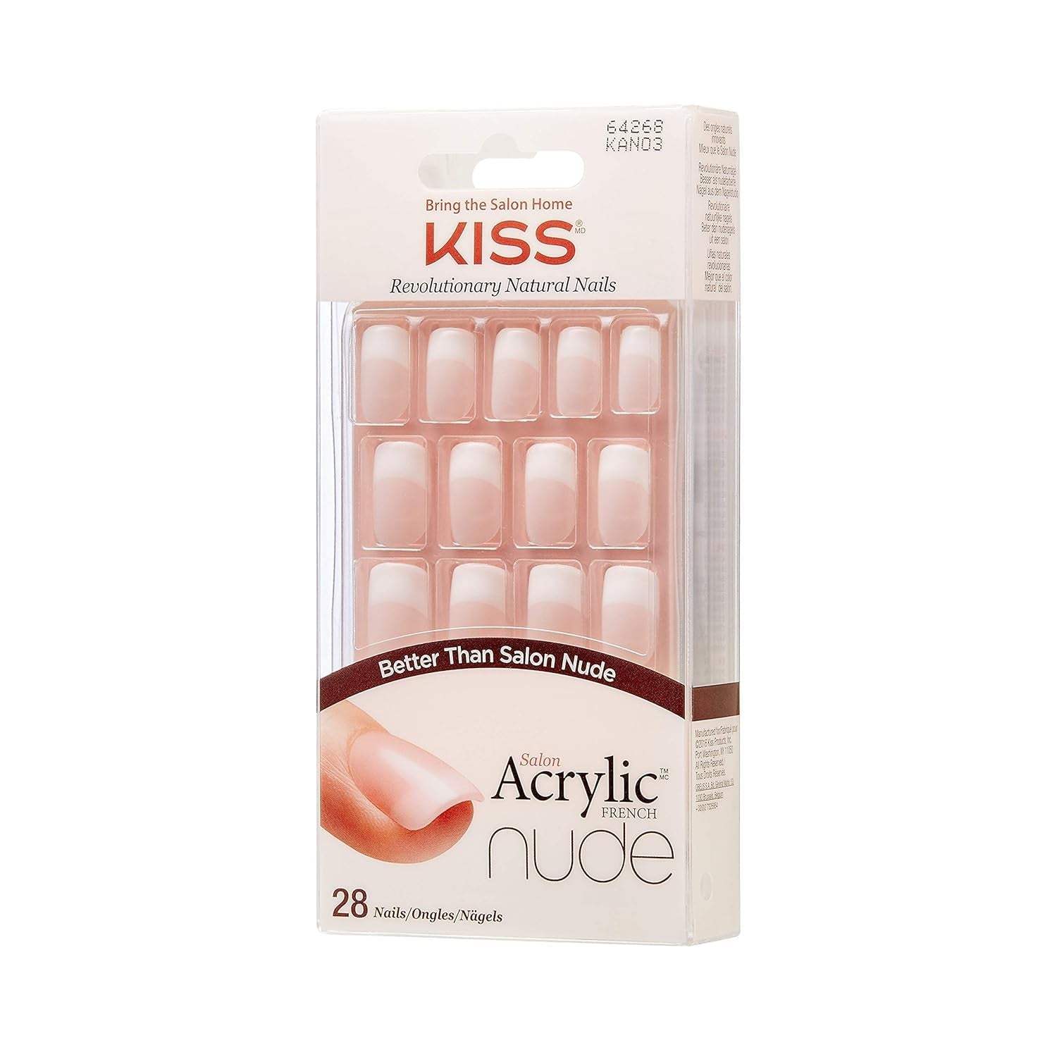 Kiss Nude Nails Cashmere & Nude Nails Fantastiska naglar