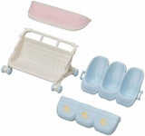 Sylvanian Families L5533 Triplets Barnvagn - Dollhouse Lekset Naty Shop Dolls