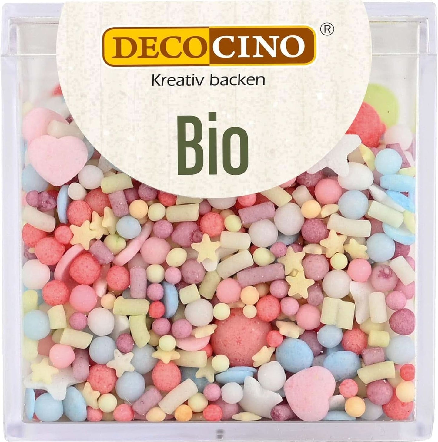 DECOCINO Ekologisk dextros Veganskt sockerströssel, 60 gram strössel Naty Shop