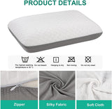 Fityou Memory Foam Kudde Nackstödskudde Ergonomisk sovkudde Kylkudde Dubbelsidig design Tvättbart kuddfodral (67,5X40X13Cm) Cervikala ortopediska kuddar Naty Shop