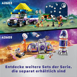 LEGO Friends Stargazer campingfordonsset med terrängfordon och leksaksteleskop, present till flickor och pojkar från 7 år, innehåller lekfigurer Nova, Aliya och en hund 42603 Byggset Besuche den LEGO-Store