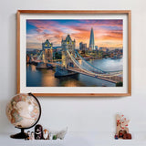 Clementoni - 31694 Collection - London Twilight, Pussel 1500 bitar för vuxna och barn 10 år, skicklighetsspel för hela familjen Pussel Naty Shop