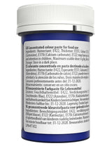 Sugarflair Pastell matfärg för pasta, klockblått, matfärg för pasta, fondant och marsipan, Spectral Concentrated Colors - 25g