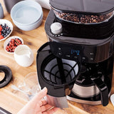 GASTROBACK Grind & Brew Pro termisk espressomaskin, silver, svart