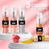 DecoRom, ätbart glitter, puder, 10 gram Glitter Naty Shop