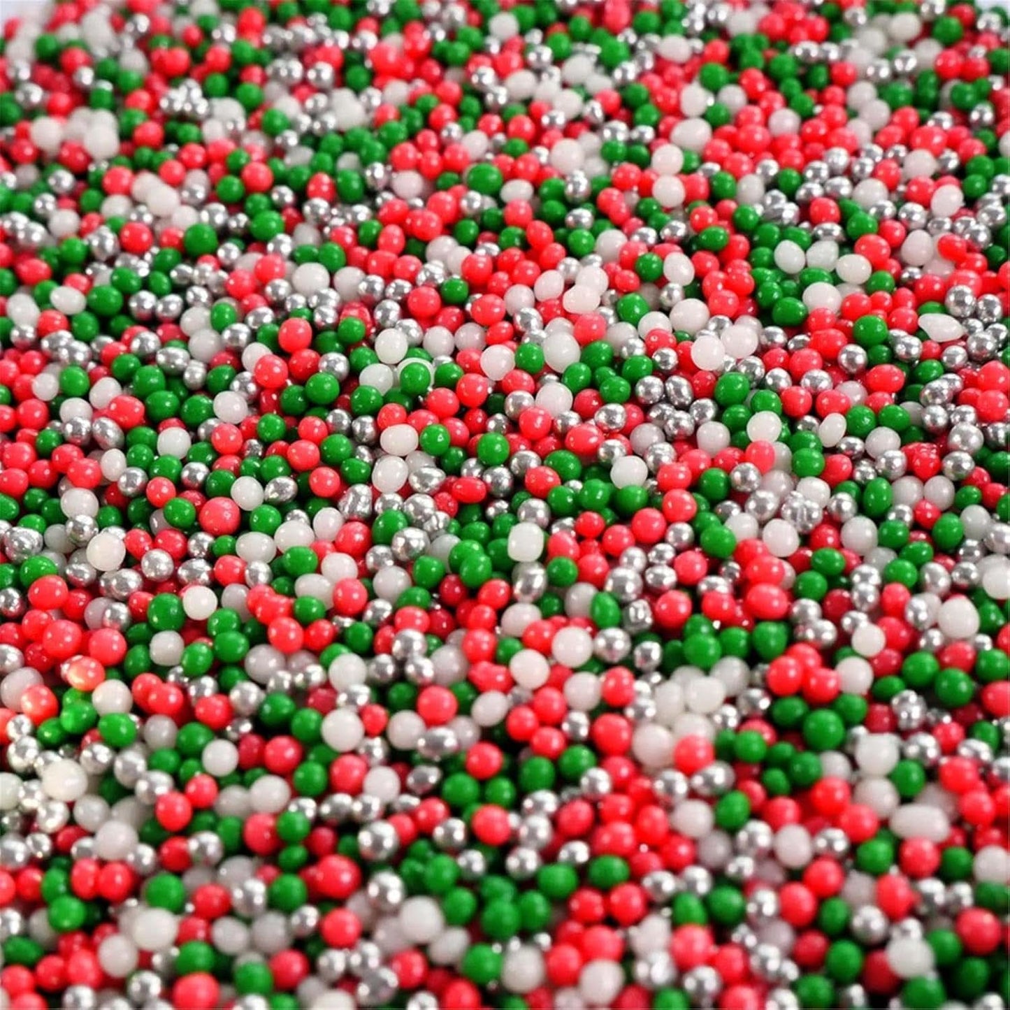 Sprinkle Hero Nonpareille Twinkle Christmas, 40 gram Sprinkles Naty Shop 40 gram