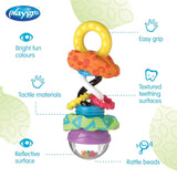 Playgro Rattle Super Shaker - rattle ball för bebisar - rattle ball - rattle ball för barn - rattle ball - motorik - babyleksak - motorik för bebisar - färgglada Leksaker Bebe Naty Shop