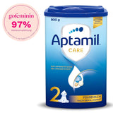 Aptamil Care 2 - Tillskottsmjölk efter 6 månader, med Omega 3 och 6, DHA och ARA, palmoljefri, barnmat, mjölkpulver, 1 x 800 g (pack med 6)