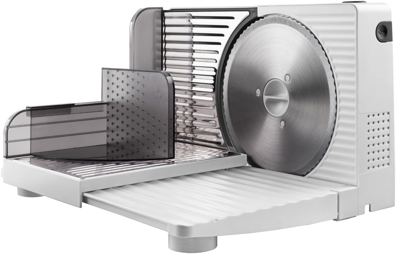 Cutmaster Compact, slicer, rostfritt stål, 100 W Shredders and Slicers Naty Shop Kompakt