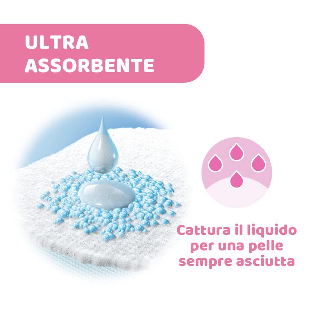 Chicco Acterielle Natural Feeling amningsskydd, 30 st Mat- och amningstillbehör Bebe Naty Shop