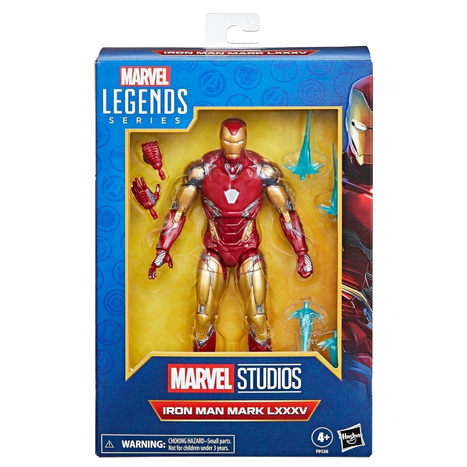 Marvel Legends Series Iron Man Mark LXXXV Avengers: Endgame 6 Inch Actionfigur Actionfigurer Naty Shop