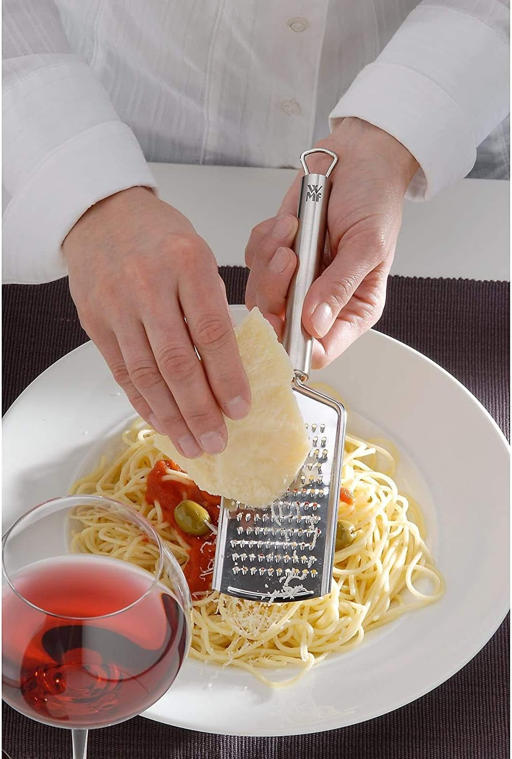 WMF Profi plus ostriv i rostfritt stål 25 cm, fin rakyta Peeler Naty Shop
