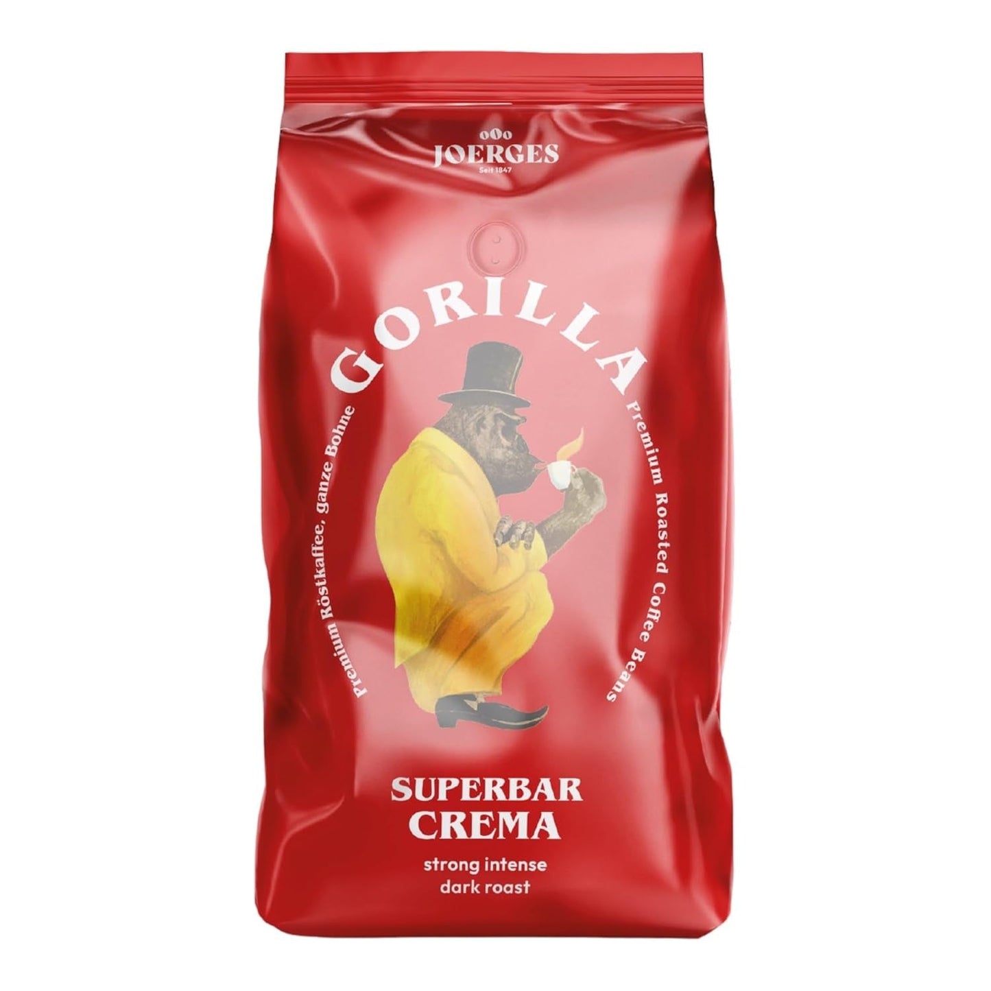 Gorilla Espresso Super Bar Cream 12 x 1kg, kaffebönor