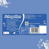 Schogetten Premium Alpine mjölkchokladkaka, 100g, individuellt portionerad. En fröjd. Bit för bit.