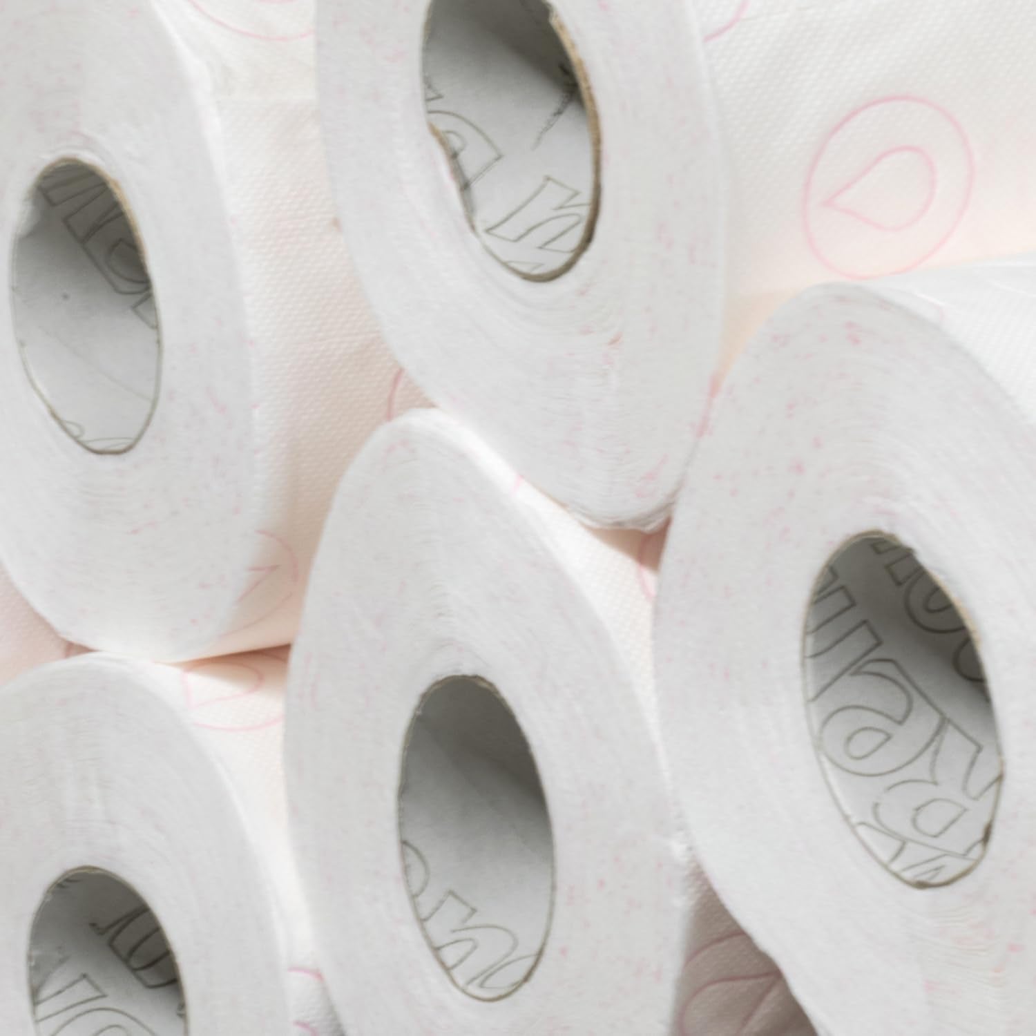 Toalettpapper Renova 4 lager vit dekorerad doftande - 12 rullar rulle Blanco Decorado Perfumado