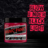 Manic Panic Hot Hot Pink Classic Cream Vegano Cruelty Free Semi Permanent Hårfärgning 118ml Naty Shop Hårfärgning