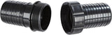 Slangkoppling Oase 2", svart - tillverkad av PVC-material, för anslutning av slangar på 2", diameter 50 cm