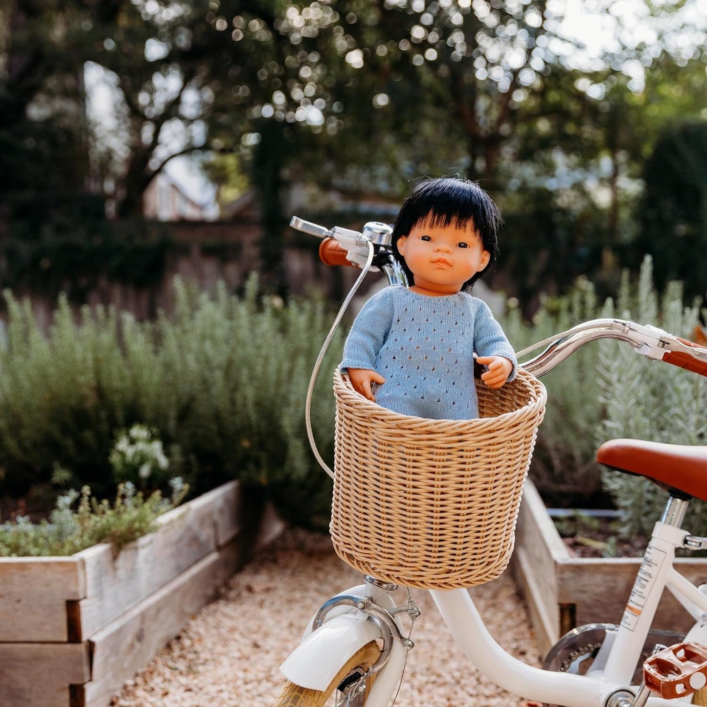 Miniland Baby Doll Asian Boy 38cm-31055