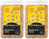 Bovete BioGourmet Demeter – 500g påse | Glutenfri, fiberrik och regional | Från tyskt ekologiskt jordbruk (Baden-Württemberg/Bayern) | Perfekt för müsli, sallader och tillbehör