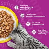 WHISKAS Våtfoder för katter i gelé 120 x 85g Urval av fjäderfä