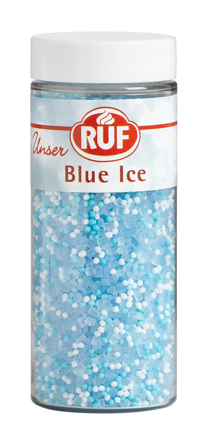 RUF Love Choklad Choklad Linsdekorationer, gjorda av fin mjölkchoklad med en krispig och färgglad sockerglasyr, 75g per kartong