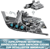 LEGO Star Wars Imperial Star Destroyer, rymdskeppsset, byggleksak, Darth Vader och Cal Kestis lekset, födelsedagspresent för pojkar, flickor och fans 75394 Byggset Besuche den LEGO-Store