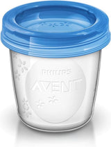 Philips Avent Austellungssystem Für Muttermilch, Becher Inklusive Deckel, Adapter (Modell SCF618/10) Tillbehör Mat och amning Bebe Naty Shop