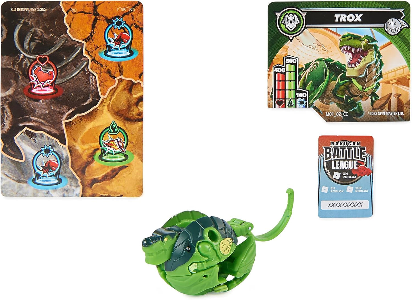 Bakugan 3.0 Core Ball 1-pack, anpassningsbar actionfigur med samlarkort, olika varianter, för åldrarna 6+ Actionfigurer Naty Shop