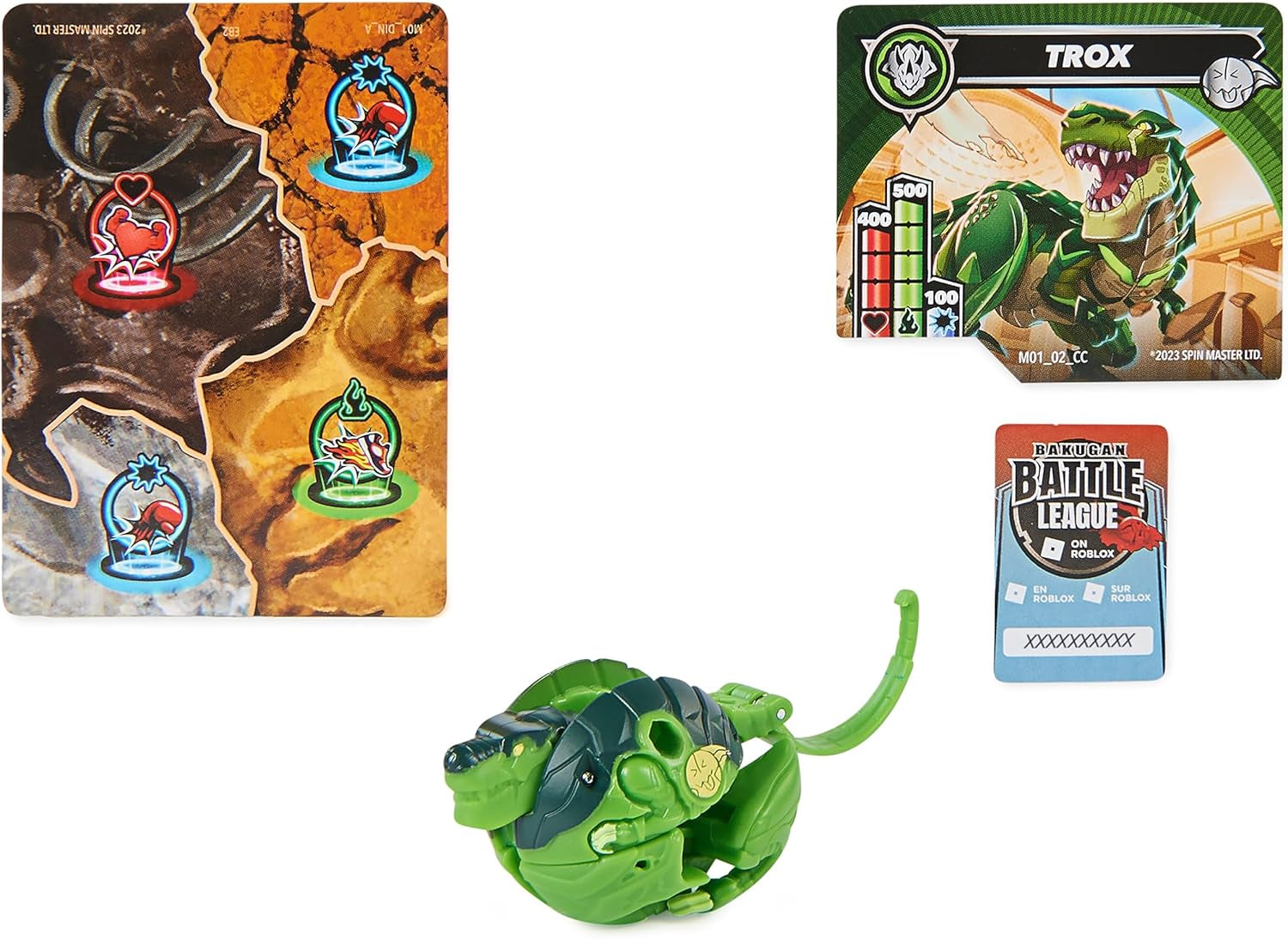 Bakugan 3.0 Core Ball 1-pack, anpassningsbar actionfigur med samlarkort, olika varianter, för åldrarna 6+ Actionfigurer Naty Shop