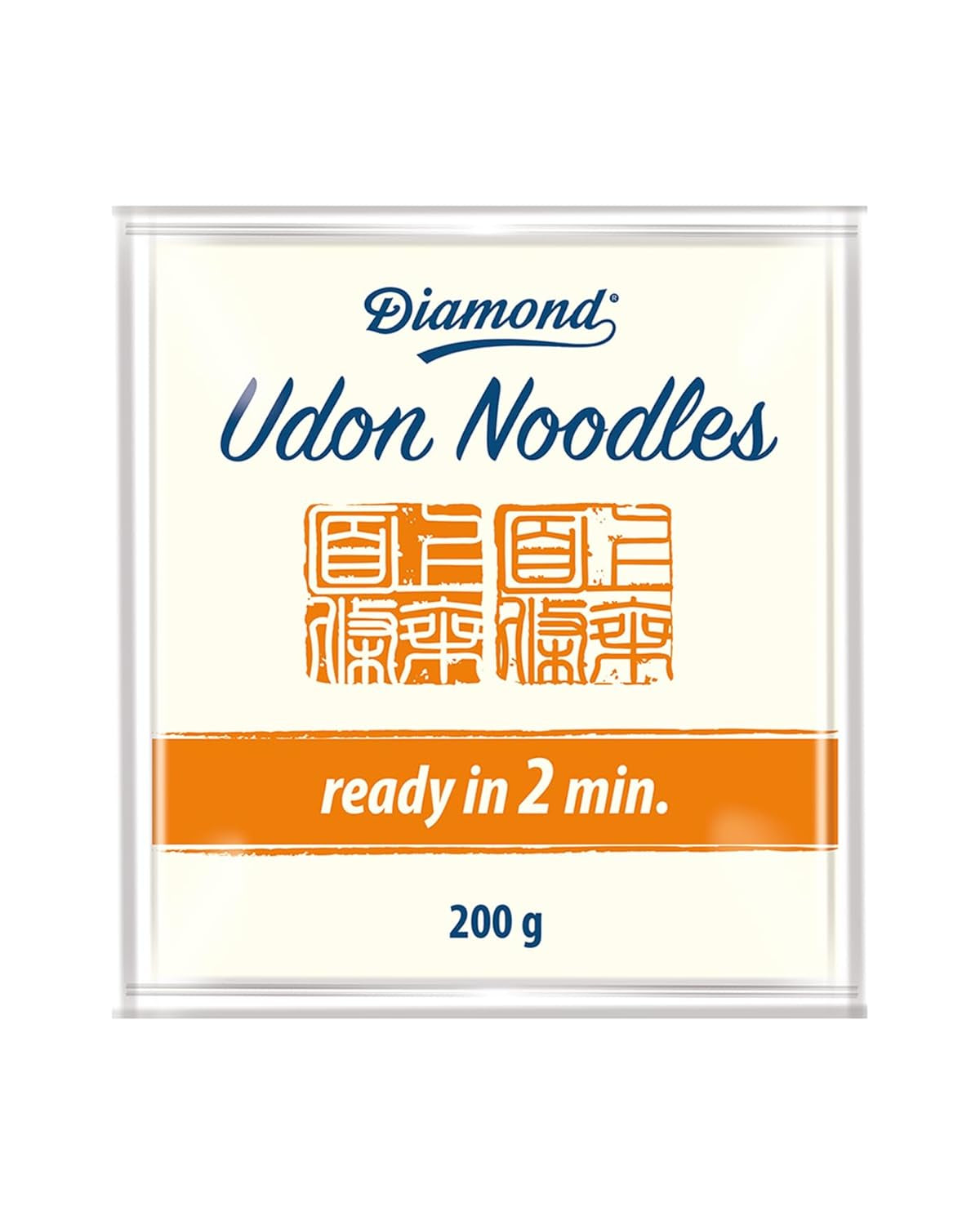 Udon nudlar DIAMOND, snabb och enkel beredning, vegetarisk, vegan - 1 x 200 g