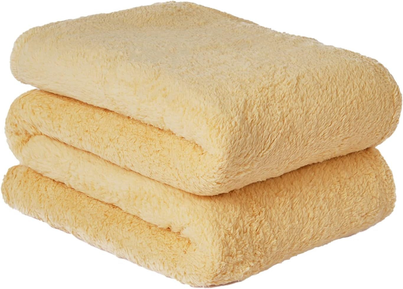 Brentford's Teddy Fleecefilt Stor sängfilt Plysch Supermjuk varm bäddsoffa Överkast Svart - 150 X 200 Cm Sängar och filtar Besuche den Brentfords-Store Yellow Ochre 200 X 240 Cm