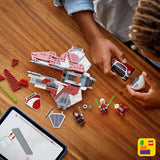 LEGO Star Wars 75401 Ahsokas Jedi Interceptor, Starfighter för Clone Wars-fans, Ahsoka Tano & Anakin Skywalker-minifigurer med ljussabel och R7-A7, för pojkar och flickor från 8 år och uppåt Byggset Beuche den LEGO-Store