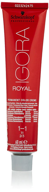 Schwarzkopf IGORA Royal Premium Hårfärg 1-1 blå-svart, 1 förpackning (1 x 60 g) Hårfärgning Naty Shop Standardtitel
