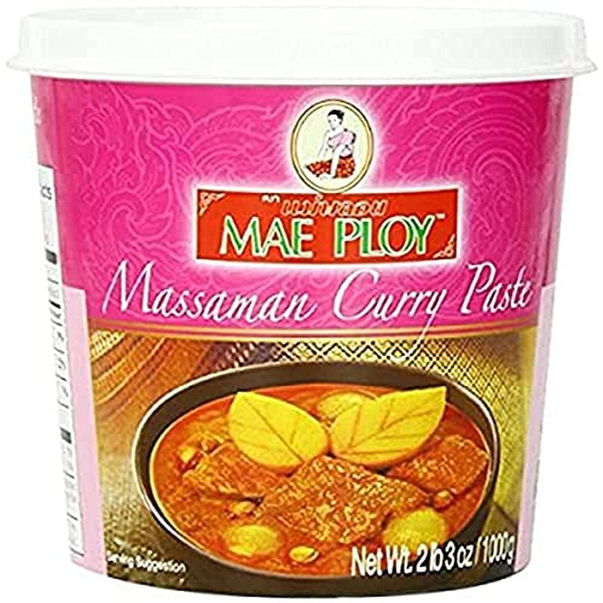 Yellow Curry Paste, Autentisk Thai Curry, Thai Cuisine, 1000g
