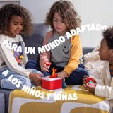 - Berättelser för flickor och pojkar, talare med elefantkaraktären, pedagogiskt spel, innehåll på spanska, lämplig från 0 års ålder Bebe Toys Naty Shop