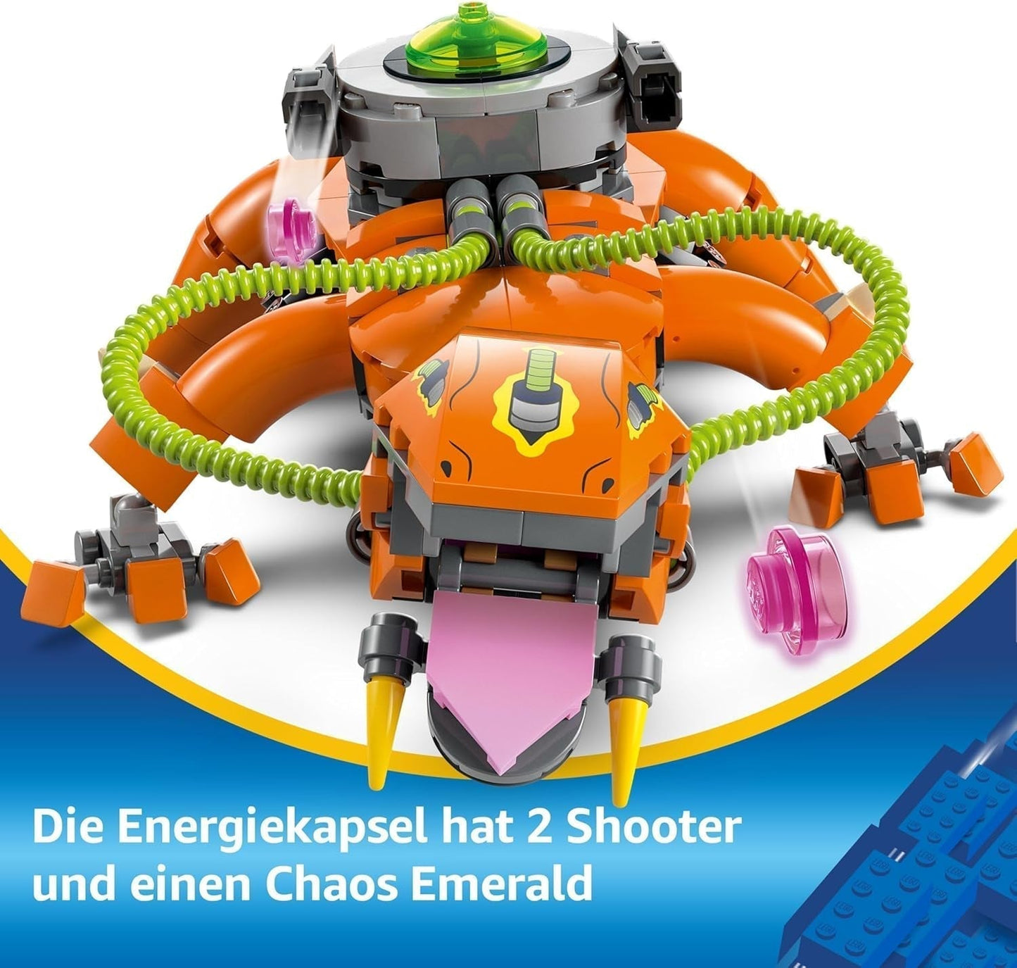 LEGO Sonic the Hedgehog Super Shadow vs. Biolizard, gamerleksak, present till pojkar och flickor, samlarlekset för barn och videospelsfans, med karaktärsfigurer 77003 Byggset Besuche den LEGO-Store