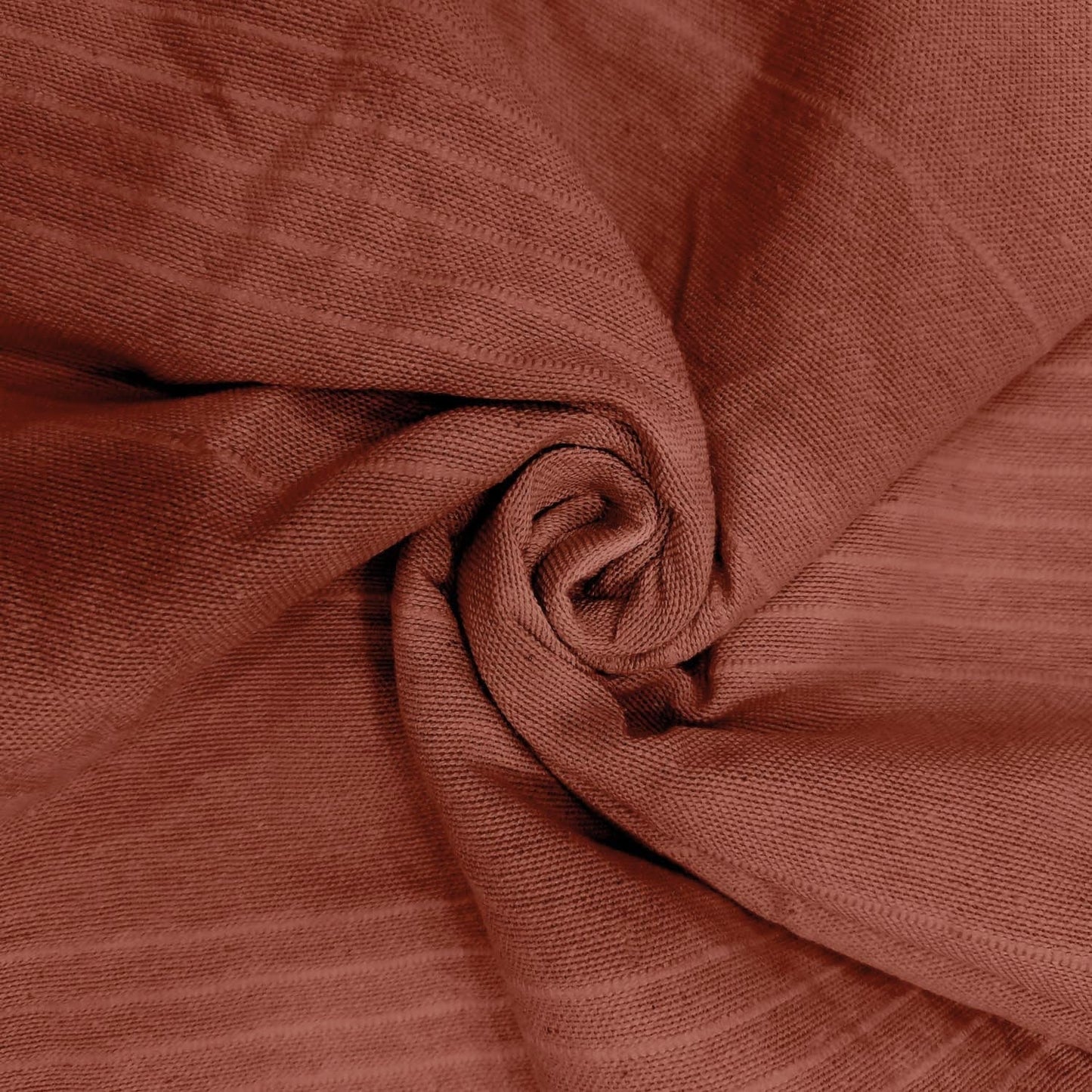 Soleil D'Ocre, Adele, överkast, soffkast, bomull, tegelröd, 220 X 240 Cm Sängar och filtar Besuche den Soleil d'ocre-Store