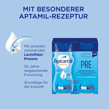 Aptamil Pronutra Pre - Modersmjölksersättning från födseln - Med vegetabiliska oljor, utan palmolja - 6 x 4 x 200 ml (4800 ml)