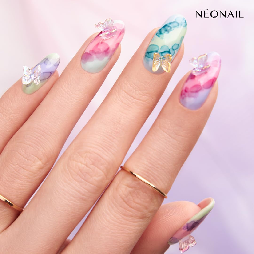 NÉONAIL Nageldekoration 3D Nail Art Schmetterlinge - Nail Charms - Nägel Selber Machen - Nails - Nageldesign Accessoarer - Nailart - Nail Art Zubehör - Nagel Deko - Nagelschmuck - Mehrfarbig