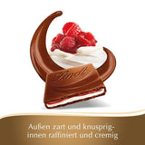 Lindt Chocolate Creation Raspberry Panna Cotta, Chokladpresent, Chokladkaka, 150 g (Förpackning med 5)