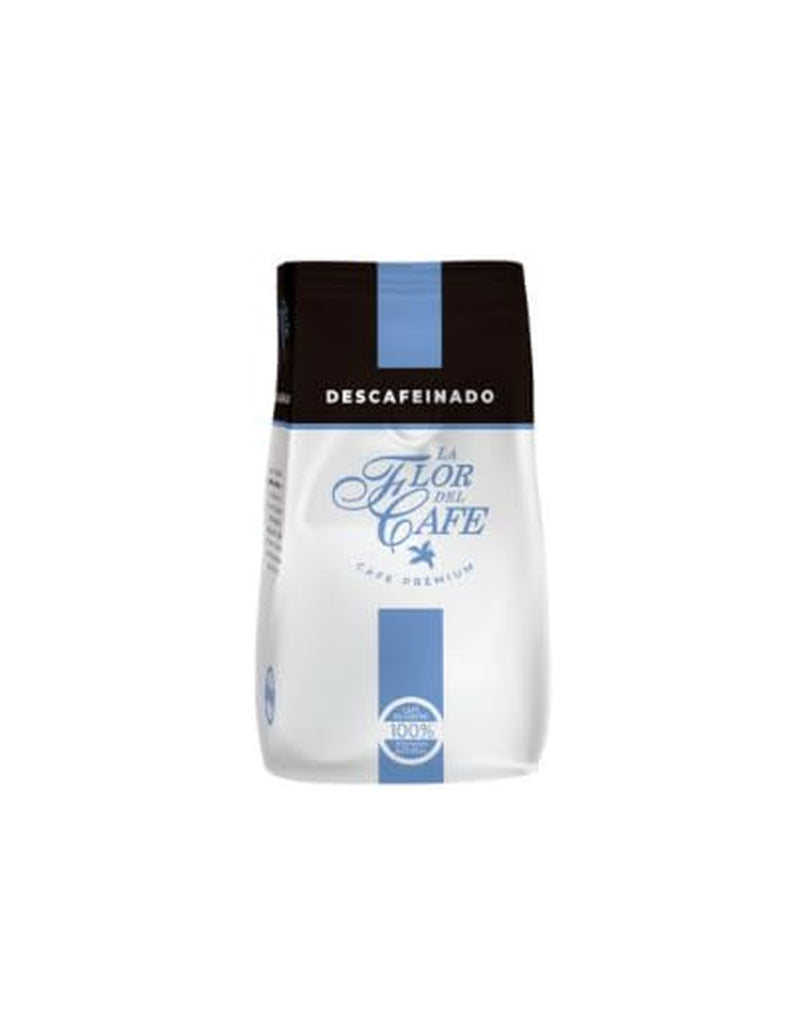 Koffeinfria kaffebönor Flor del Café – 500 g | Lätt koffeinfri | 100 % Arabica | Förpackning med 20 påsar