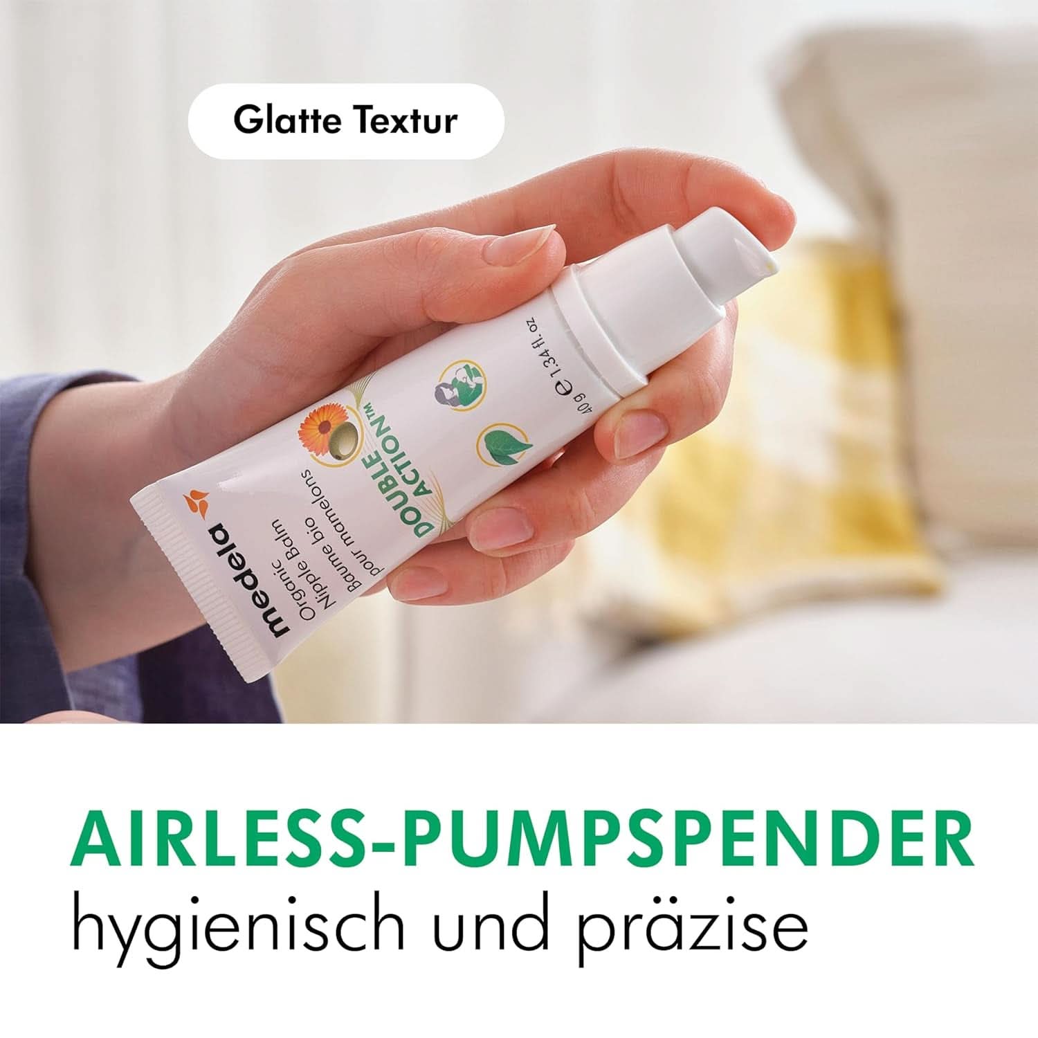 Medela Bio-Brustwarzenbalsm – Beruhigend Und Pflegend Für Stillende Mütter – Hergestellt Aus Naturichen, Sicheren Inhaltsstoffen – Linderung Bei Beanspruchten Brustwarzen – Postpartum Essentials 40 G Tillbehör Mat och amning Baby Naty Shop