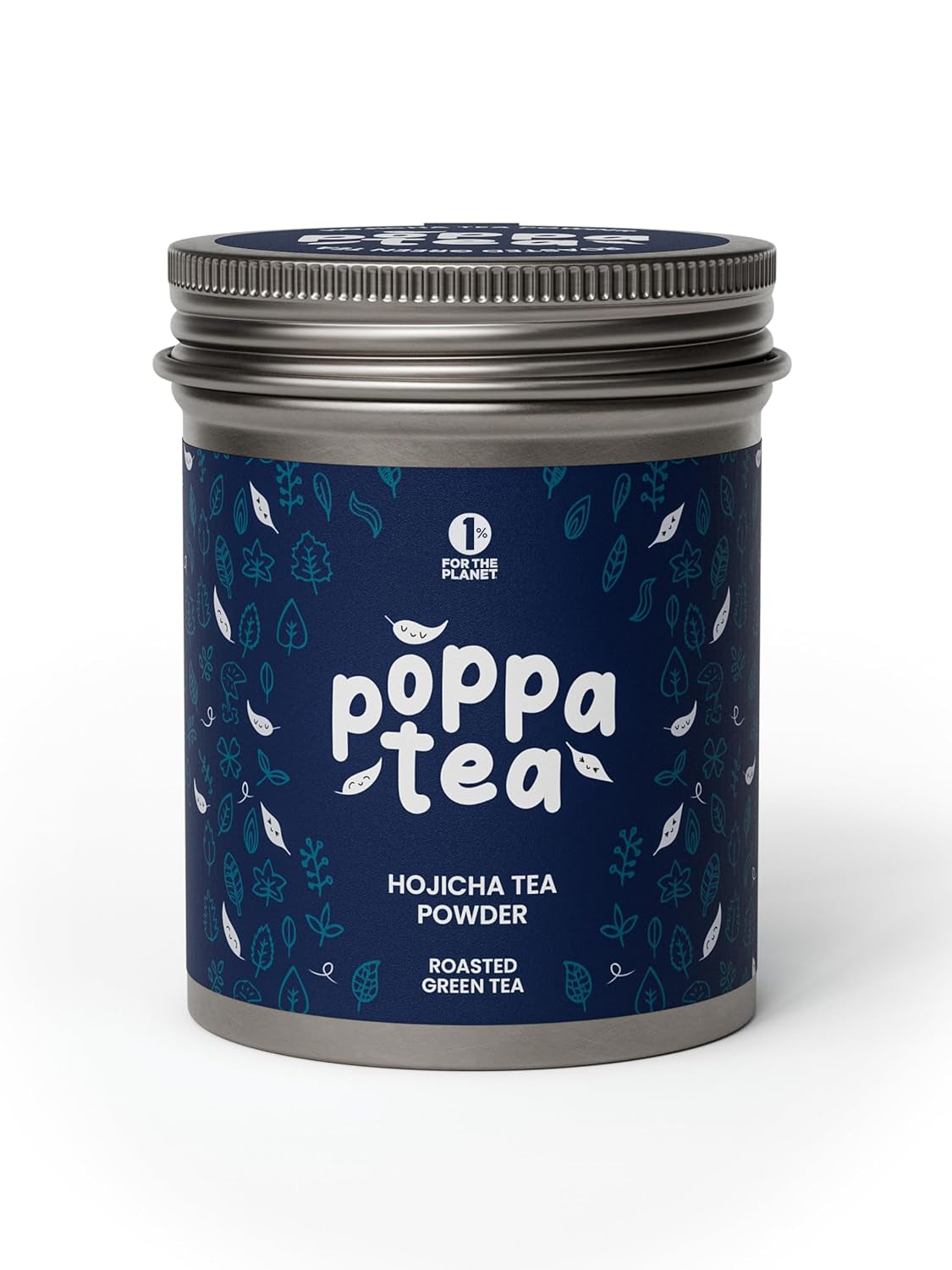 Poppatea Hojicha tepulver - rostat grönt te (50g refillpåse)