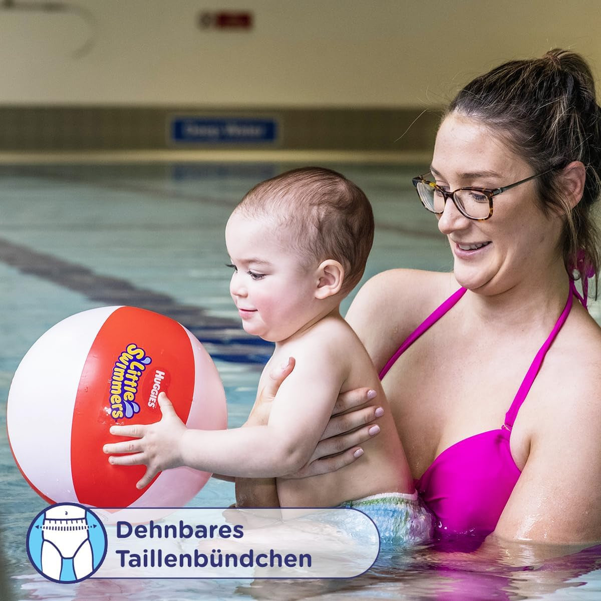 Huggies Little Swimmers simblöjor, storlek 3-4 (7-15 kg), 1 förpackning om 20