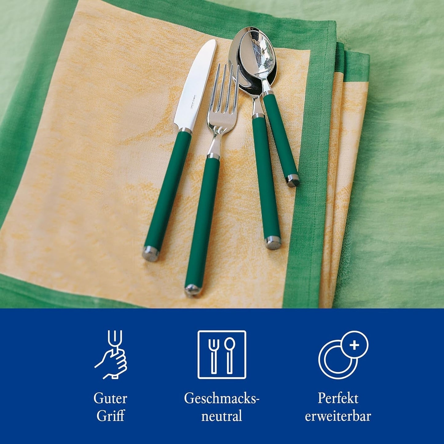 Villeroy & Boch - Bestickset Play! Green Garden, 30 stycken Kitchen Naty Shop