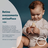 Suavinex Baby Chewing Guard Silikon av livsmedelskvalitet med lock Lätt att rengöra Diskmaskin och fryssäker lugnar tandköttet 6 månader Grönt